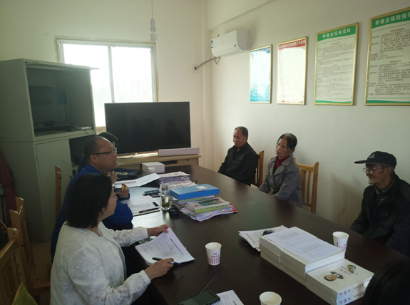 m88明昇集团党支部深入联系村开展精准帮扶工作