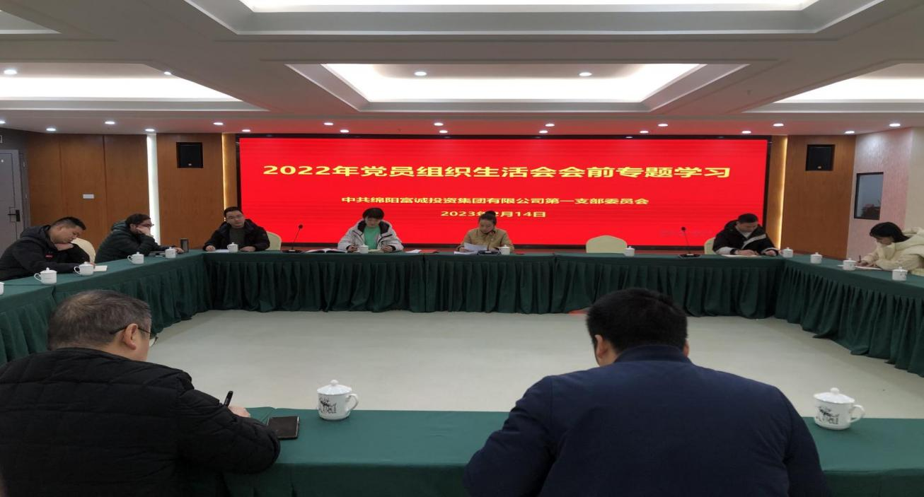 m88明昇集团第一党支部召开党员大会